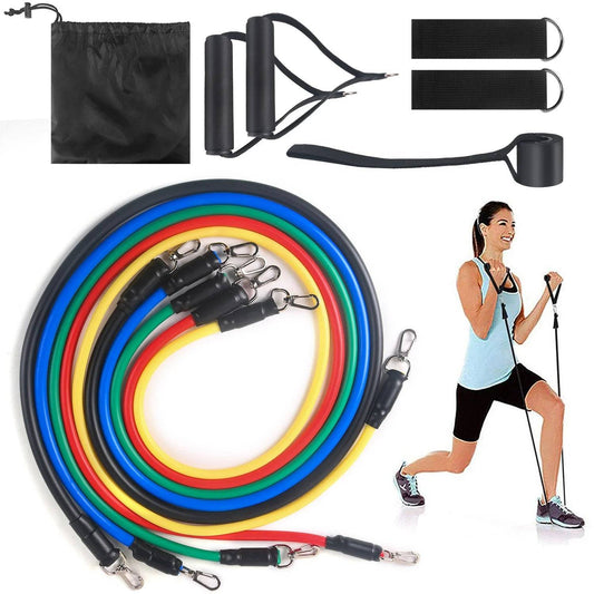 Sunday Fitness Gear Fitness Rally Elastic Rope Resistance Band set for full-body workouts
